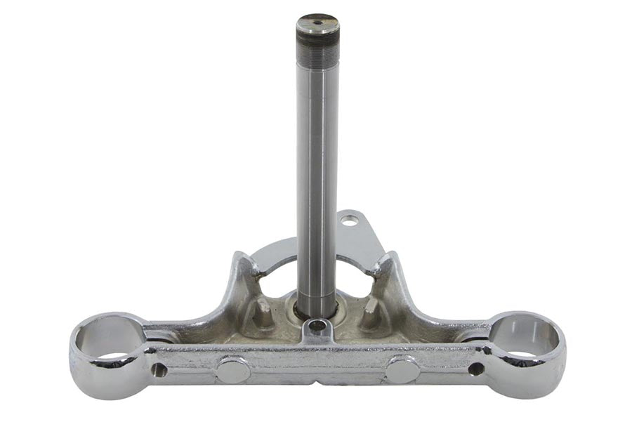 Factory Sample Lower Triple Tree with Stem Chrome