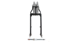 Load image into Gallery viewer, Ultima Spring Fork Assembly Black with Chrome Springs -4 inc