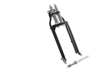 Load image into Gallery viewer, Ultima Spring Fork Assembly Black with Chrome Springs -4 inc