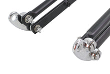 Load image into Gallery viewer, Ultima Spring Fork Assembly Black with Chrome Springs -4 inc