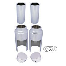 Load image into Gallery viewer, Softail Breakout Fork Cover Kit Chrome