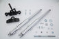 41mm Adjustable Fork Assembly with Polished Sliders