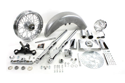 Fork Assembly with Chrome Sliders