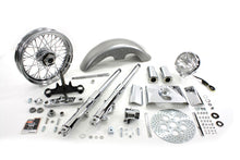 Load image into Gallery viewer, 41mm Fork Assembly with Chrome Sliders 16 inch Wheel