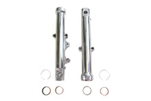 Load image into Gallery viewer, 39mm Fork Sliders Polished Single Disc