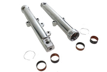 Load image into Gallery viewer, 39mm Fork Sliders Polished Single Disc