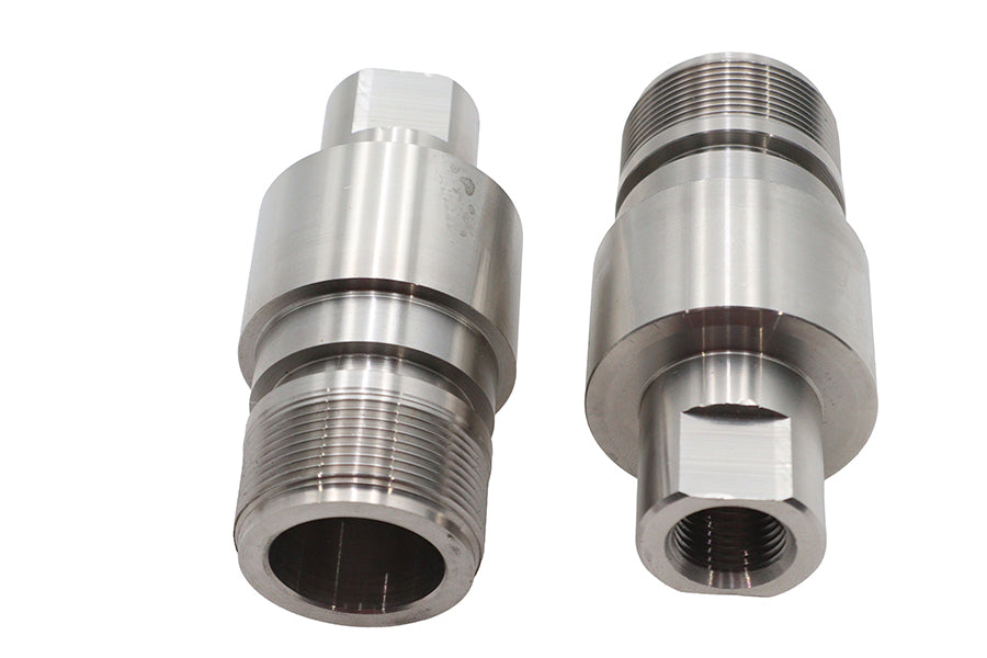 41mm FLH Fork Tube 1 inch Extension Set Stainless Steel
