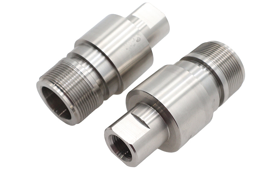 41mm FLH Fork Tube 1 inch Extension Set Stainless Steel