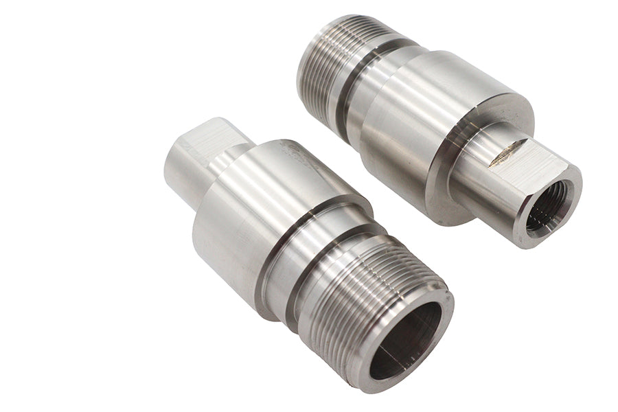 41mm FLH Fork Tube 1 inch Extension Set Stainless Steel