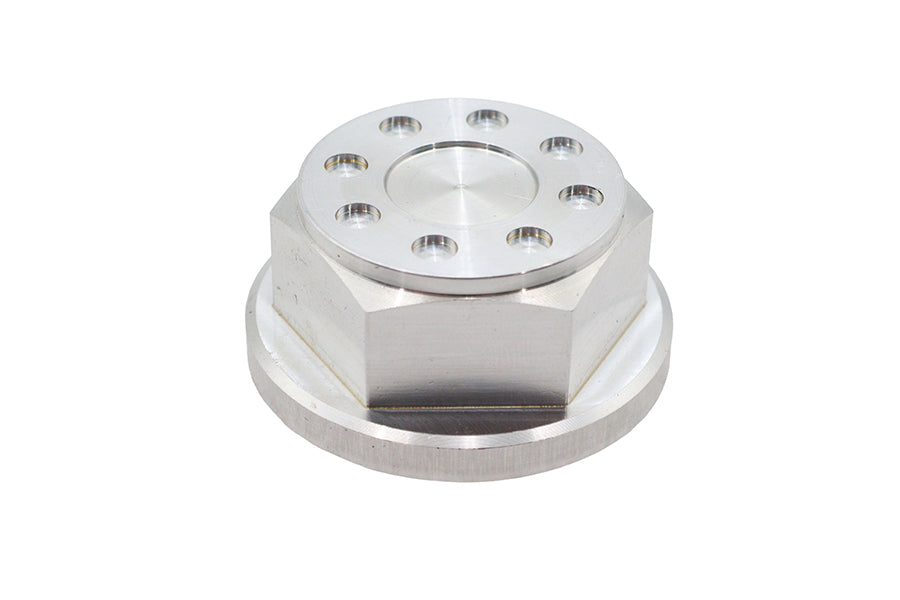 Hex Stem Nut 1 inch-24 Chrome