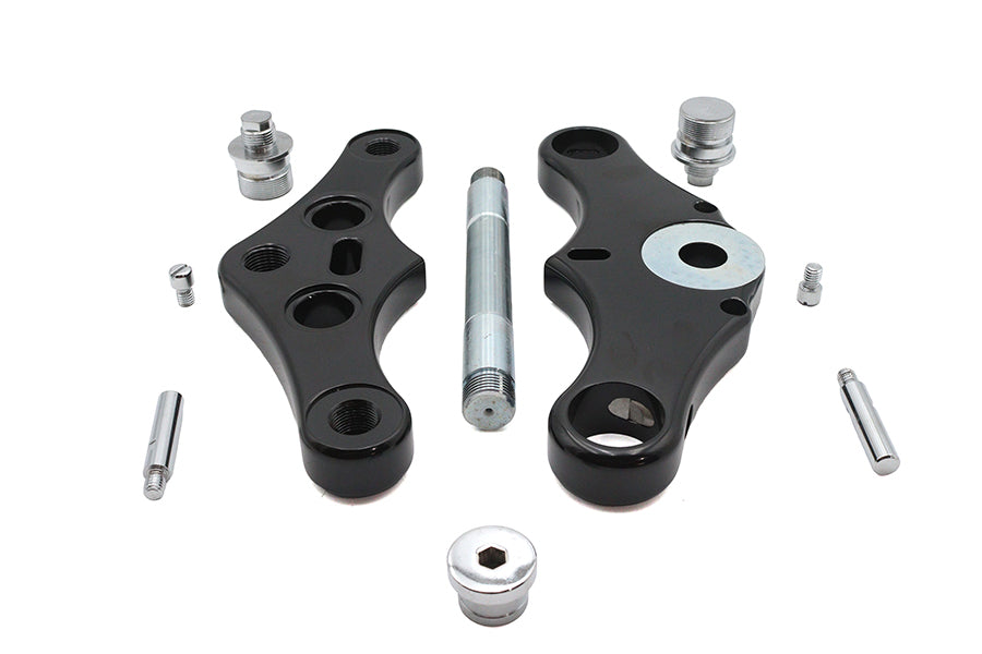 Ultima Black 0 Pointed Triple Tree Set Billet