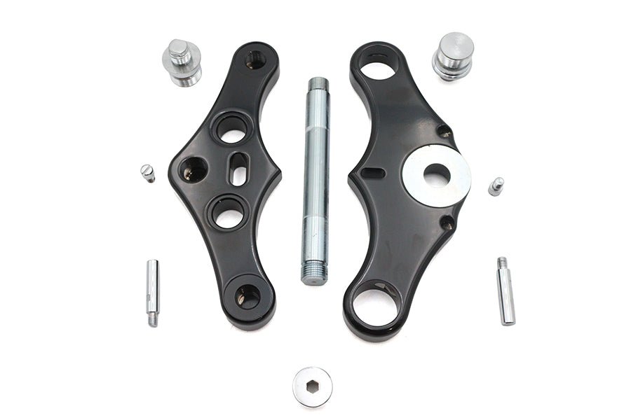 Ultima Black 0 Pointed Triple Tree Set Billet