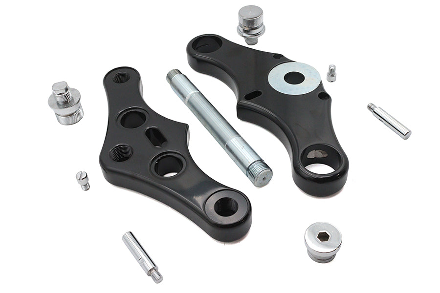 Ultima Black 0 Pointed Triple Tree Set Billet