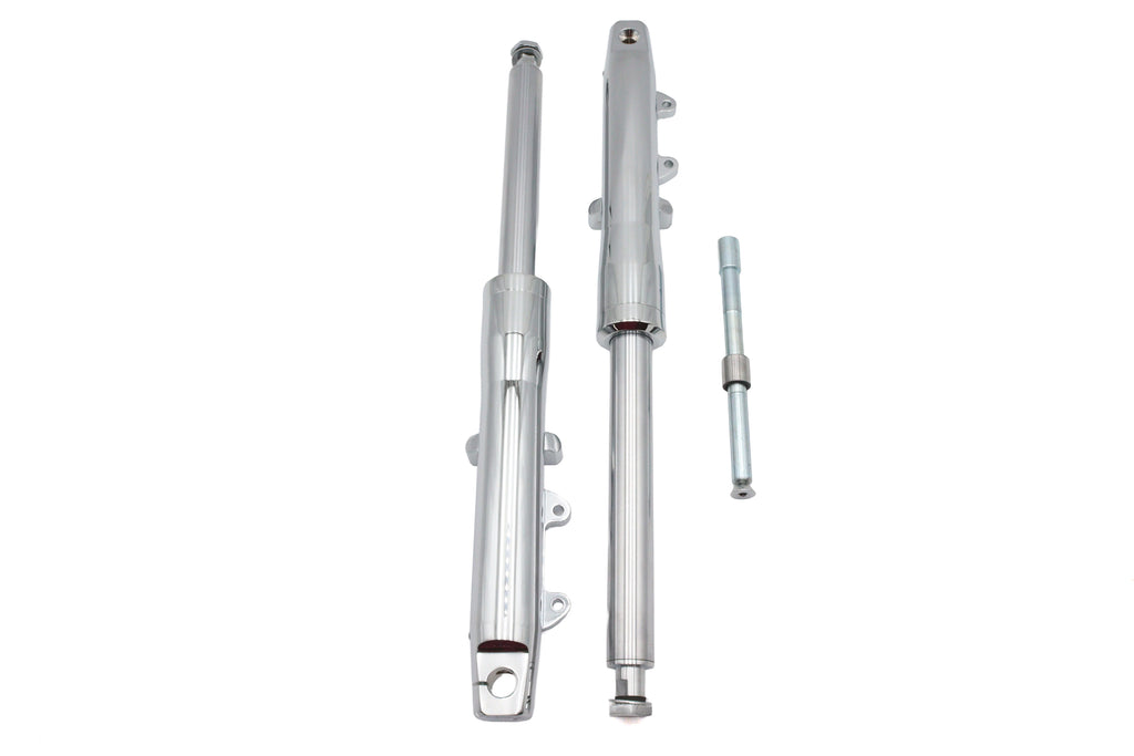 Ultima 41mm Billet Fork Slider Assembly -4 inch