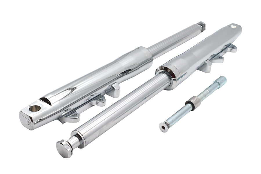 Ultima 41mm Billet Fork Slider Assembly -4 inch