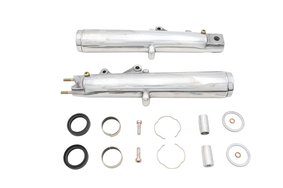 Factory Sample 41mm Fork Slider Set Polished