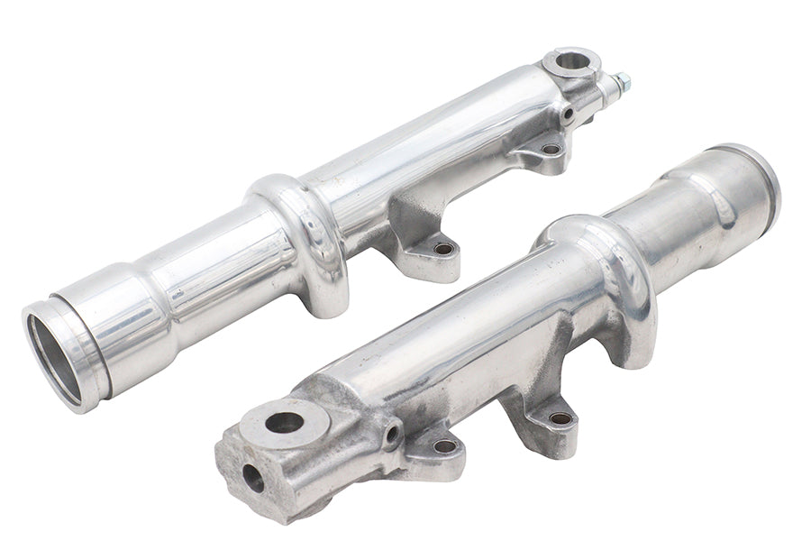 Factory Sample Lower Fork Slider Set Dual Disc Polished