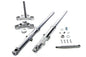 39mm Fork Assembly Chrome Single Disc with Chrome Sliders