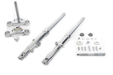 Load image into Gallery viewer, 39mm Fork Assembly with Chrome Sliders Single Disc