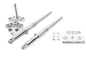 39mm Fork Assembly with Chrome Sliders Single Disc