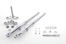 Load image into Gallery viewer, 39mm Fork Assembly with Chrome Sliders Single Disc