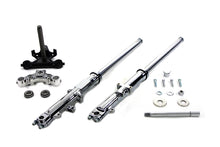 Load image into Gallery viewer, 35mm Fork Assembly with Chrome Sliders Dual Disc