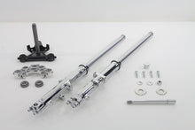 Load image into Gallery viewer, 35mm Fork Assembly with Chrome Sliders Dual Disc