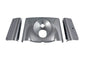 Fork Cover Kit Smooth Style Chrome