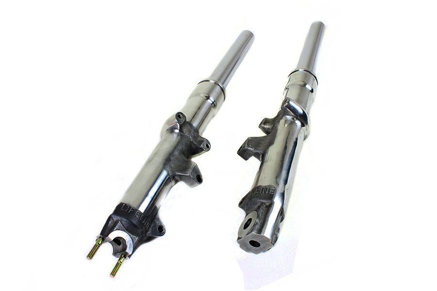 FXWG Polished Lower Leg and 41mm Fork Tube Set