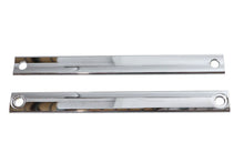 Load image into Gallery viewer, Chrome Triple Tree Cover Trim Strip Set