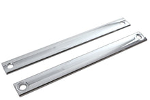 Load image into Gallery viewer, Chrome Triple Tree Cover Trim Strip Set
