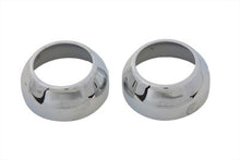 Load image into Gallery viewer, 39mm Fork Boot Cover Set Chrome