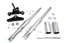 Load image into Gallery viewer, 41mm Fork Assembly with Chrome Sliders