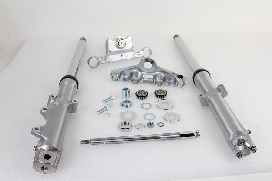 41mm Fork Assembly with Polished Sliders