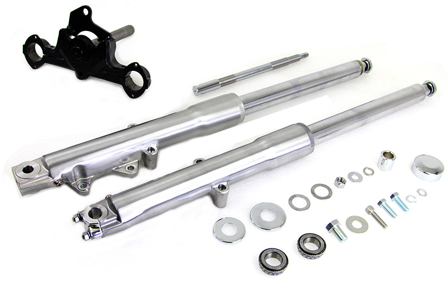 41mm Fork Assembly with Polished Sliders