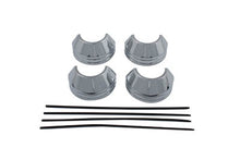 Load image into Gallery viewer, 41mm Chrome Fork Boot Cover Set