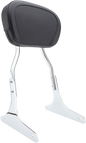 Std Round Sissy Bar W/Pad Chrome Hon Vt1300 Sabre 10 14