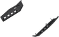 Rock Slider Kit Steel Blk Can
