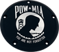 7   M8 Flt/Flh Derby Cover Pow Mia Black