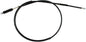 Black Vinyl Clutch Cable