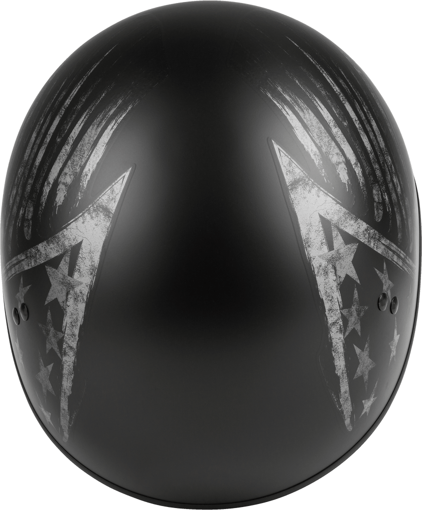 Hh 65 Half Helmet Bravery Matte Black/Grey Xs