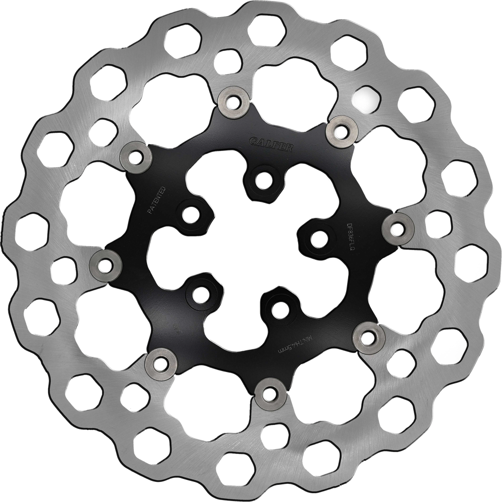 Rotor 11.8" Floating Cubiq Rr Black