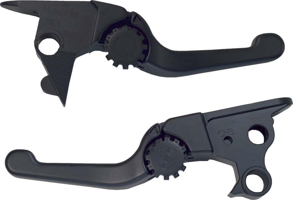 Anthem Shorty Lever Set Black Softail 15 24 Cable