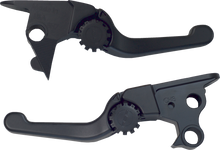 Load image into Gallery viewer, Anthem Shorty Lever Set Black Softail 15 24 Cable