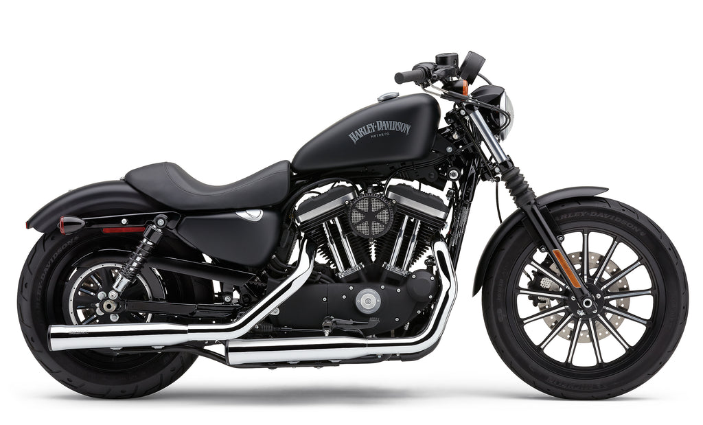 3" Rpt Slip Ons Chrome Sportster 14 24