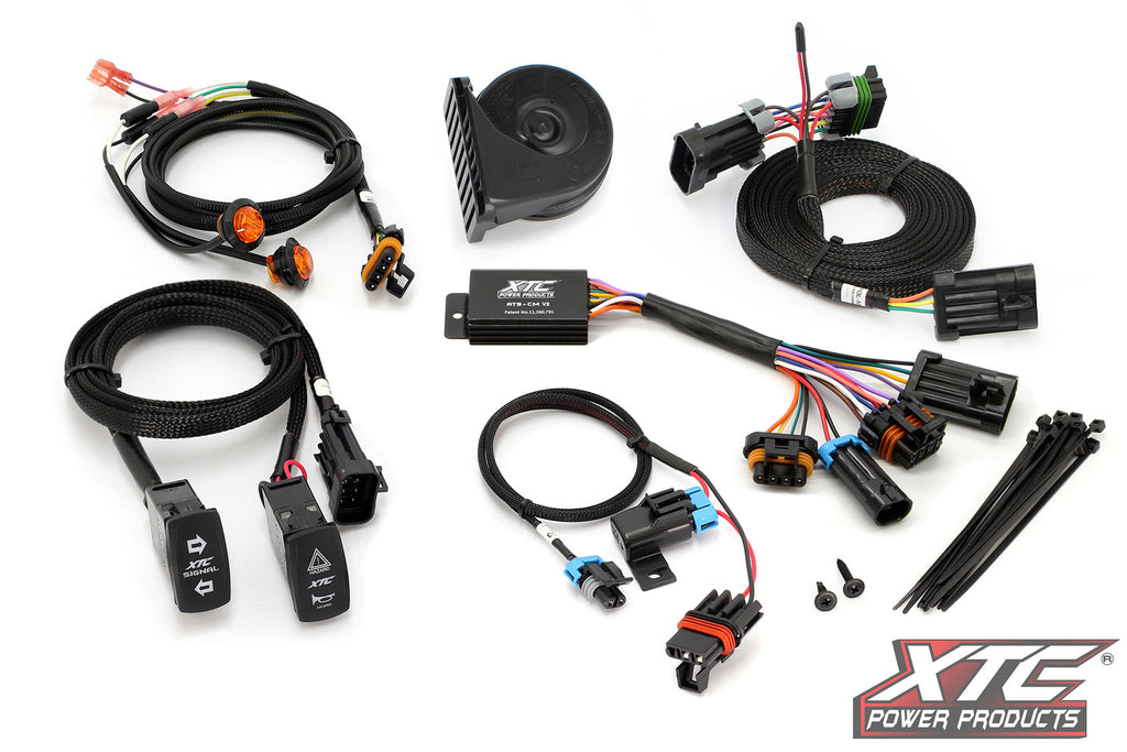 Auto Turn Signal Kit W/ Horn And Front Drl Lights Can