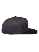 Load image into Gallery viewer, Stadium Snapback Hat Dark Grey/Black