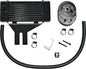 Lowmount 10 Row Oil Cooler Black