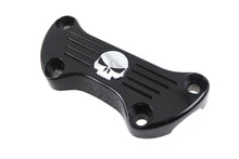 Load image into Gallery viewer, Black Skull Riser Top Clamp