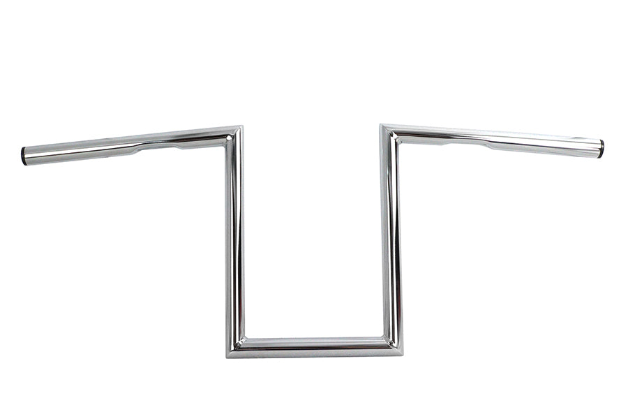 12 inch Z-Bar Handlebar Chrome